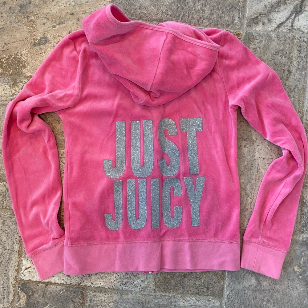 Juicy Couture Velour Tracksuit Jacket Medium Y2K